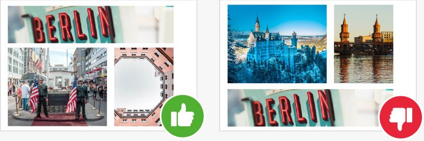 Bild-Harmonie für professionelle Fotos
