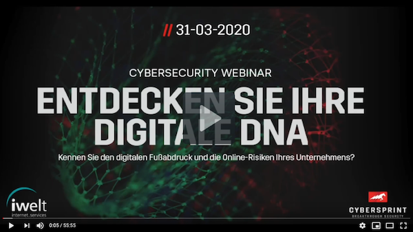 Video-Aufzeichnung unseres Cybersecurity Webinars
