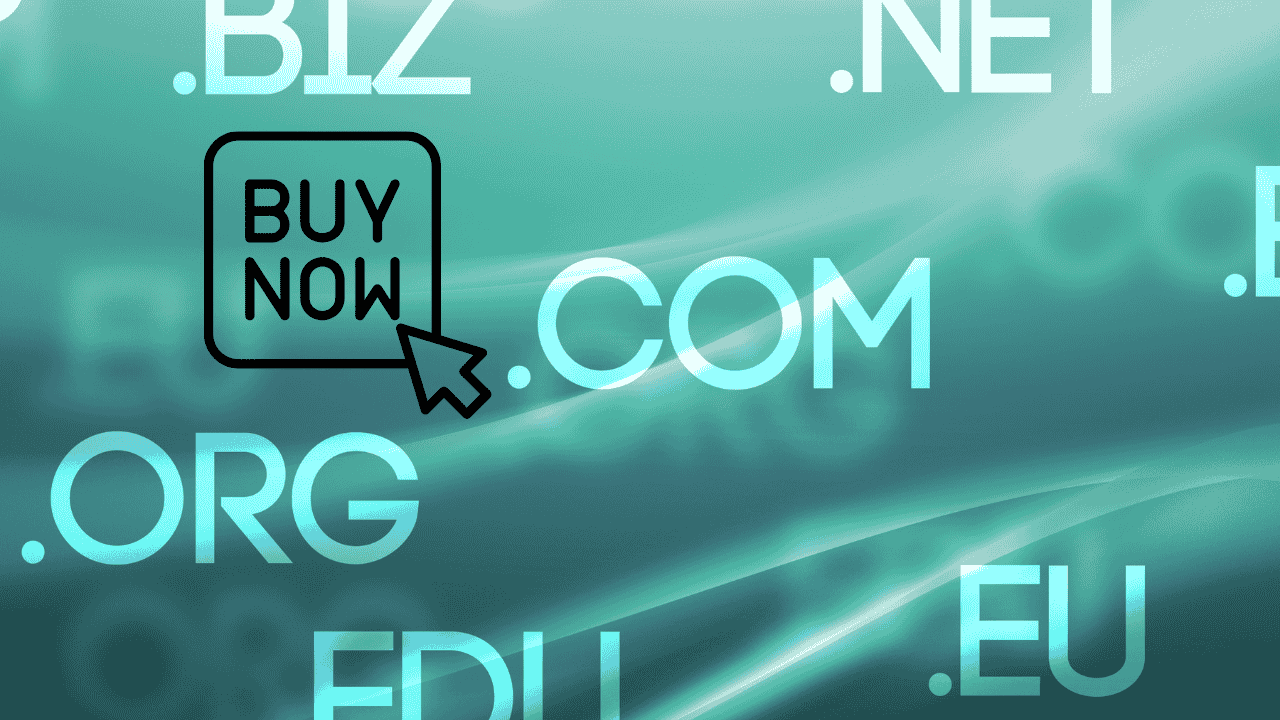 Viele verschiedene Domains auf einem Bild