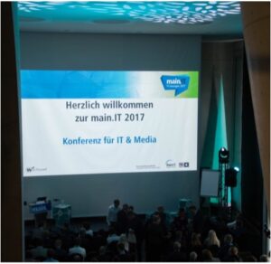 Präsentation der main.IT 2008 
